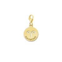 Names4ever Charm Gold 585 Sternzeichen Widder GBS001