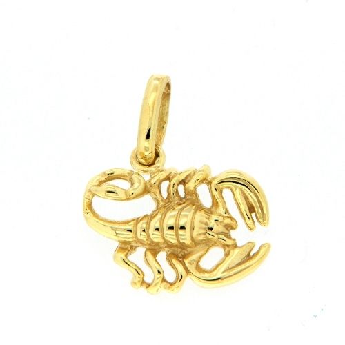 Tierkreiszeichen Gold 333 Skorpion