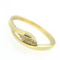 Ring Gold 333 Zirkonia Weite 56