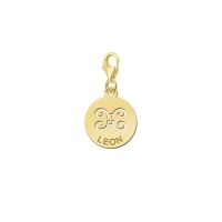 Names4ever Charm Gold 585 Sternzeichen Zwilling GBS003