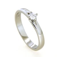 Ring Silber 925 rhodiniert Zirkonia Weite 48