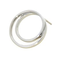 Ohrstecker Silber 925 rhodiniert 