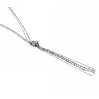 Y-Kette Silber 925 rhodiniert