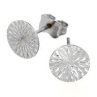 Ohrstecker Silber 925 rhodiniert 