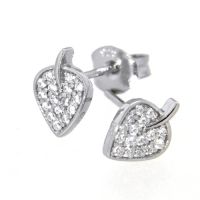 Ohrstecker Silber 925 rhodiniert