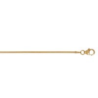 Tonda-Halsreif rund 1,2 mm 585 Gelbgold 42 cm