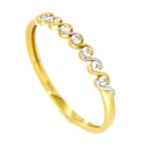 Ring Gold 333 Weite 58 Zirkonia