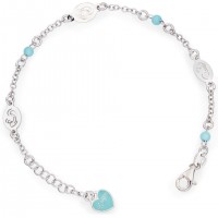 AMEN Armband 15 + 2 cm Silber BRMB