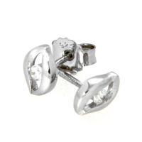 Ohrstecker Silber 925 rhodiniert