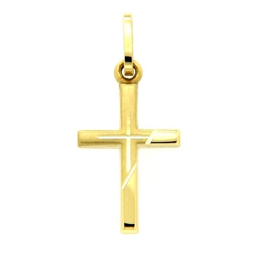 Kreuzanhänger Gold 333