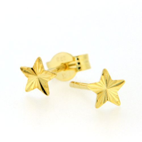 Ohrstecker Gold 333 Stern