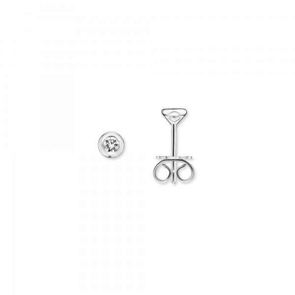 Ohrstecker Brillant 0,15 ct. 585 Weißgold
