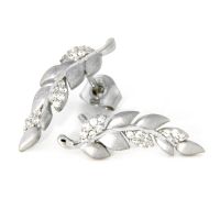 Ohrstecker Silber 925 rhodiniert