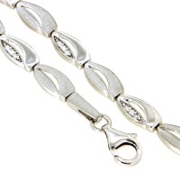 Armband Silber 925 rhodiniert 19 cm