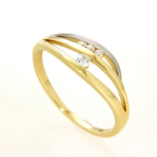 Ring Gold 333 bicolor Weite 62