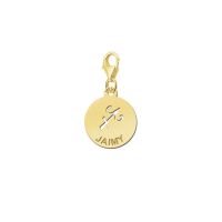 Names4ever Charm Gold 585 Sternzeichen Schütze GBS009