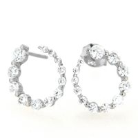 Ohrstecker Silber 925 rhodiniert 