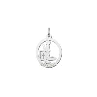 Names4ever Anhänger Silber 925 Erstkommunion Geschenk Junge