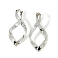 Creolen Silber 925 rhodiniert