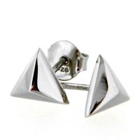 Ohrstecker Silber 925 rhodiniert