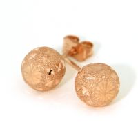 Ohrstecker Silber 925 rosé vergoldet