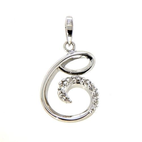 Anhänger Silber 925 rhodiniert Zirkonia