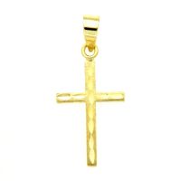 Kreuzanhänger Gold 333 10,6 x 19,3mm