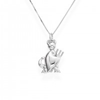 AMEN Kette 41 + 4 cm Silber D1B