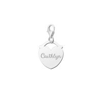 Names4ever Charm Silber 925 Herz mit Namen ZNB38
