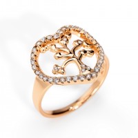 AMEN Ring Silber Lebensbaum Gr. 52 RTL1R-12