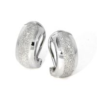 Ohrclip Silber 925 rhodiniert