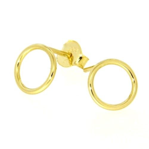 Ohrstecker Gold 333 Kreise