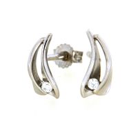 Ohrstecker Silber 925 rhodiniert