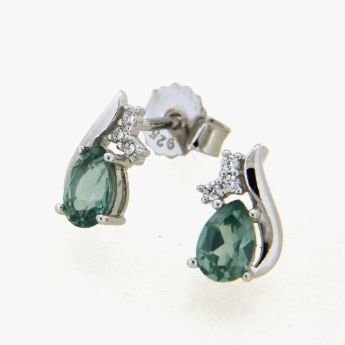 Ohrstecker Silber 925 rhodiniert