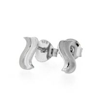 Ohrstecker Silber 925 rhodiniert 