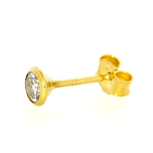 Ohrstecker Gold 333 Zirkonia