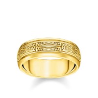 Thomas Sabo Ring Ornamente vergoldet Größe 54 TR2277-413-39-54