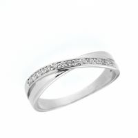 Ring Silber 925 rhodiniert Weite 50