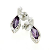 Ohrstecker Silber 925 rhodiniert