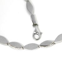 Kette Silber 925 rhodiniert 45 cm 