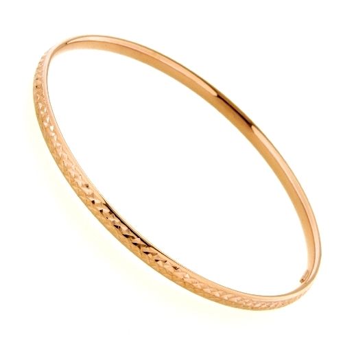 Armreifen Silber 925 rosé vergoldet