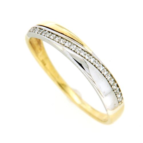 Ring Gold 333 Zirkonia Weite 56