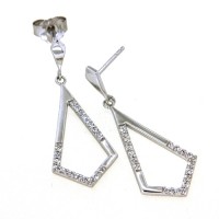 Ohrpendel Silber 925 rhodiniert (Stecker)