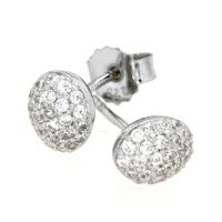 Ohrstecker Silber 925 rhodiniert