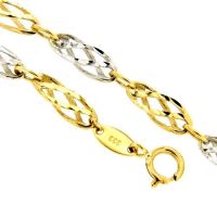 Kette Gold 333 45 cm bicolor bicolor