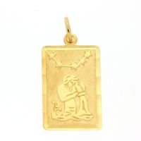 Tierkreiszeichen Gold 333 Wassermann