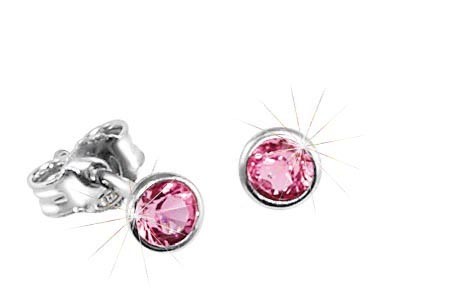 SCOUT Ohrschmuck silber, rosa Darling Collection 262165100
