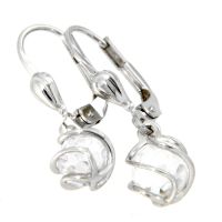 Ohrpendel Silber 925 rhodiniert Zirkonia 