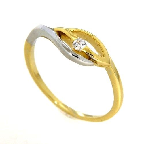 Ring Gold 333 Weite 60 Zirkonia