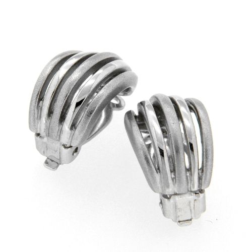 Ohrclip Silber 925 rhodiniert